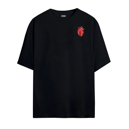 HEART OVERSIZED UNISEX T-SHIRT