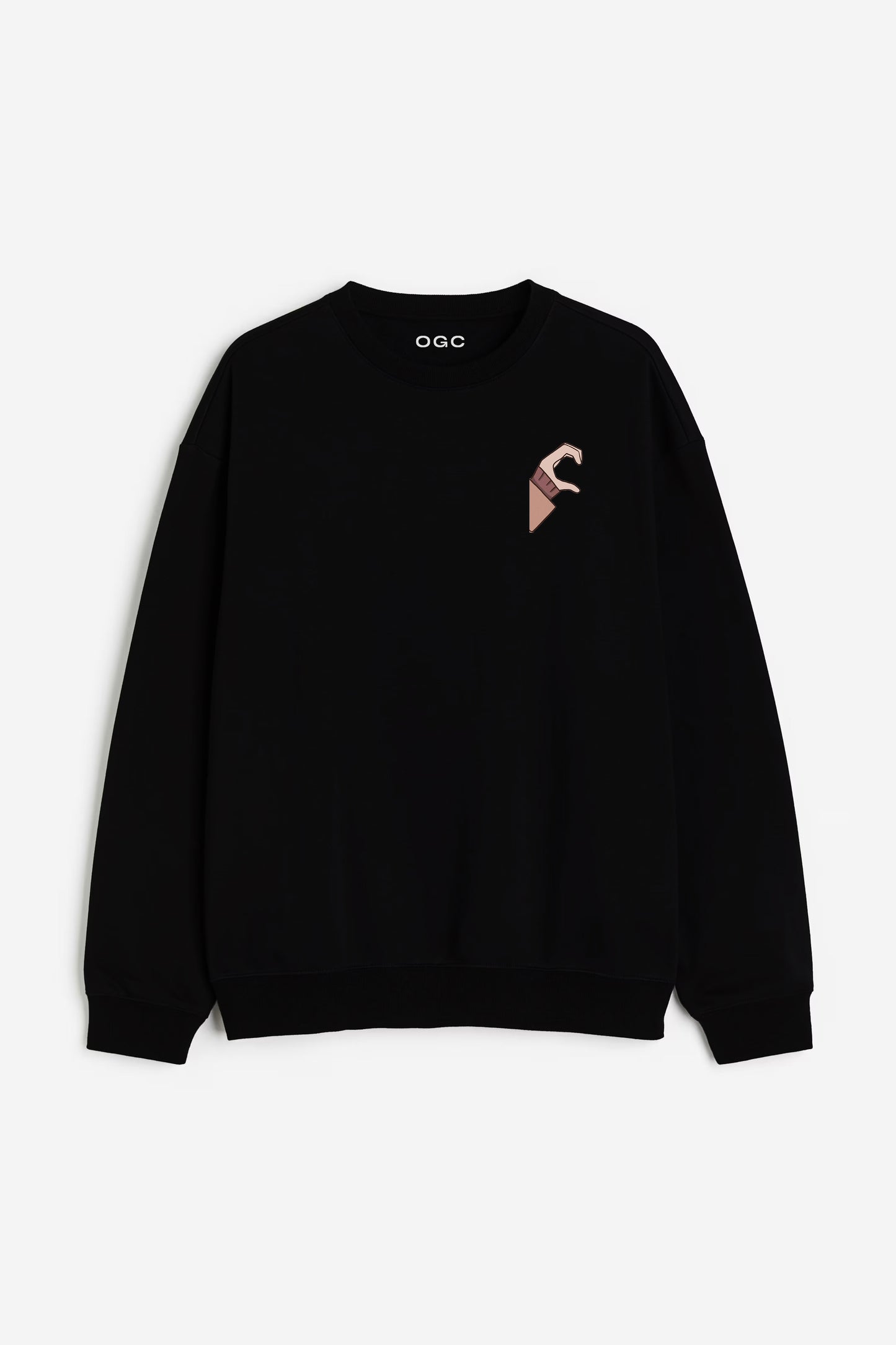 HEART COMBINATION SWEATSHIRT
