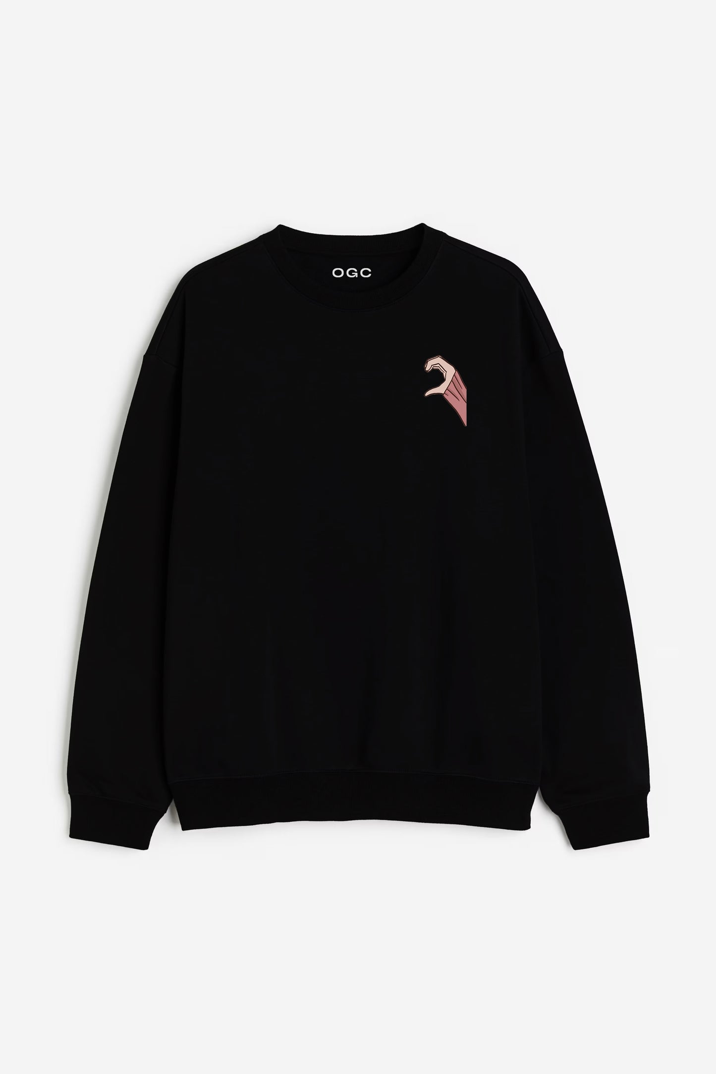 HEART COMBINATION SWEATSHIRT