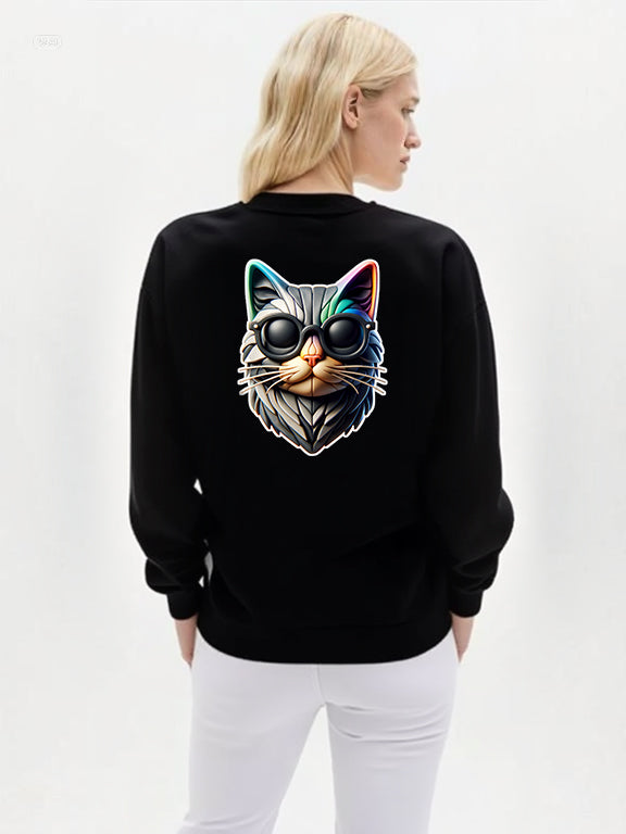 KEDİ UNİSEX SWEATSHİRT