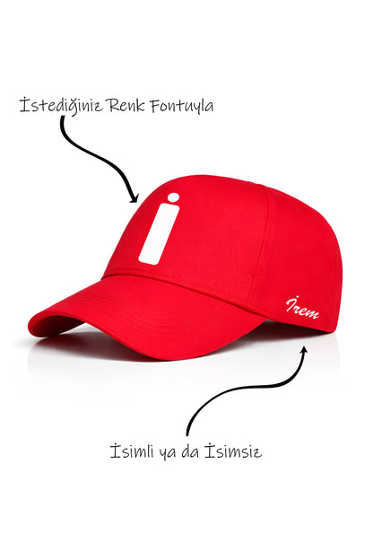 İ Harfi Unisex Şapka