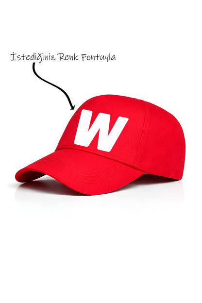 W Harfi Unisex Şapka