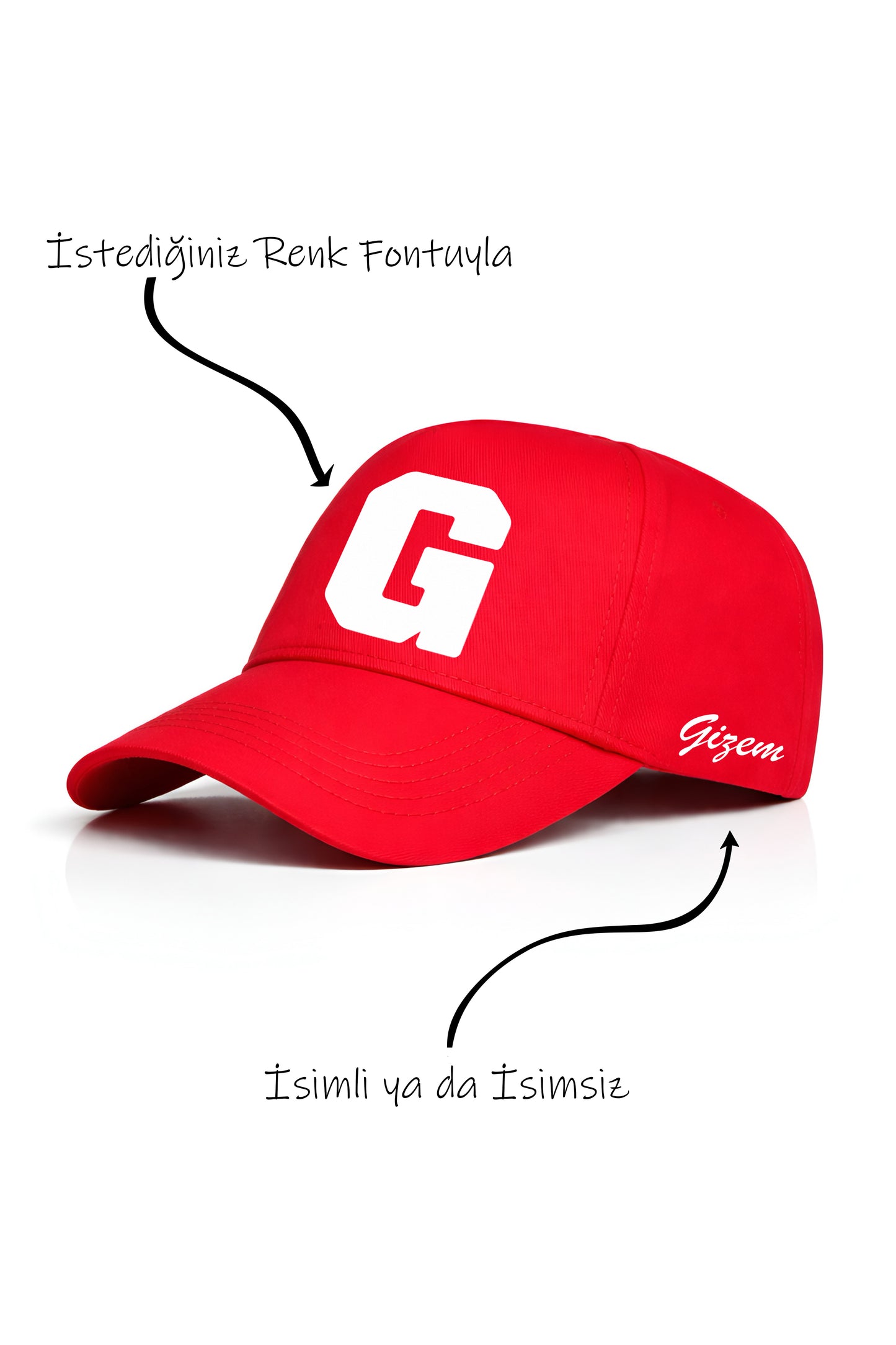 G Harfi Unisex Şapka