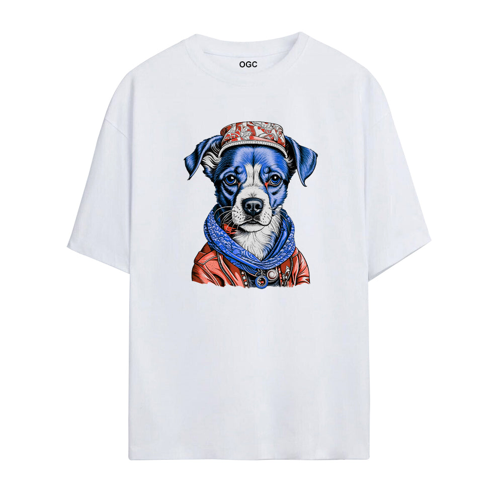 KÖPEK OVERSİZED UNİSEX T-SHİRT