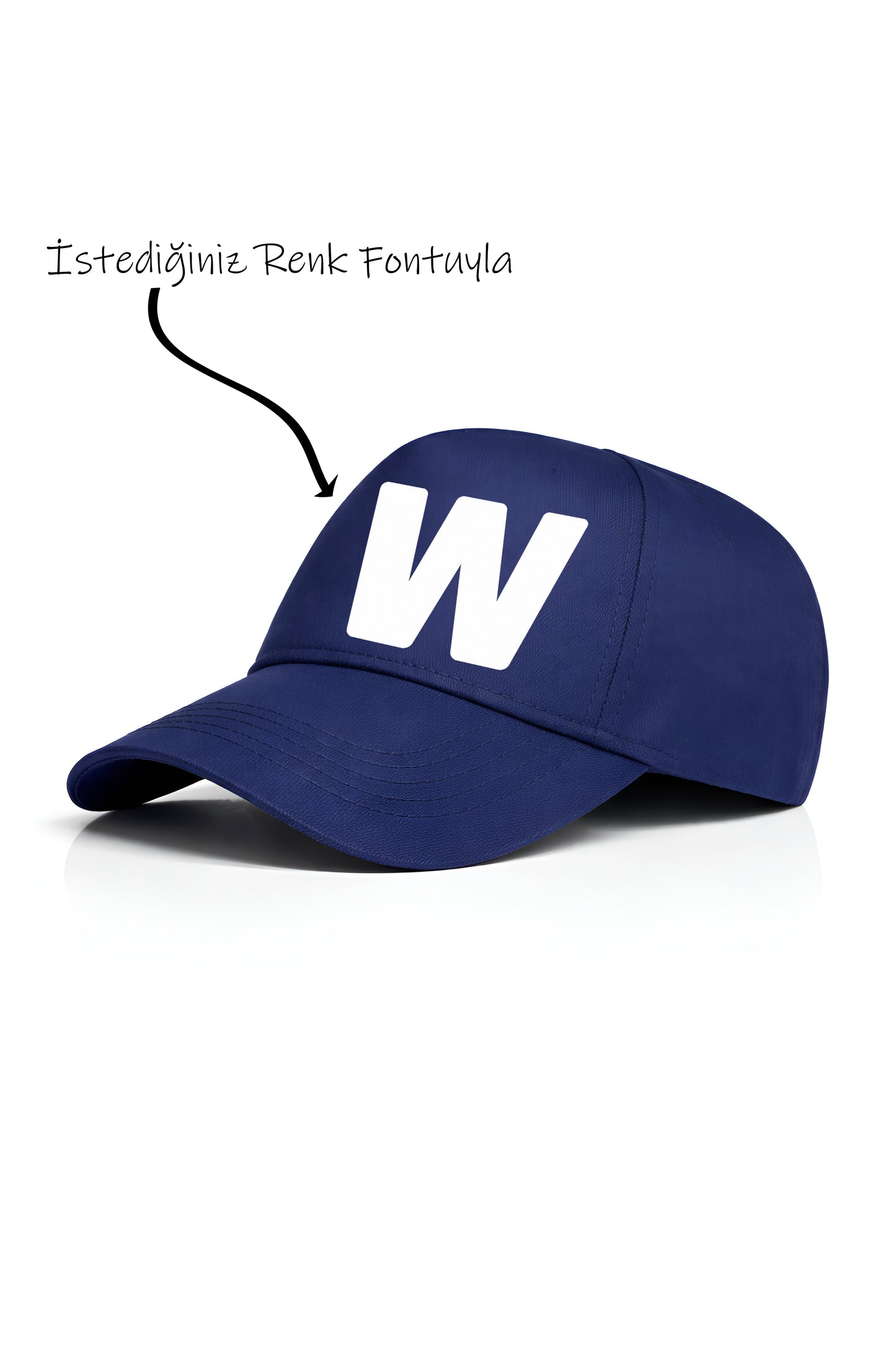 W Harfi Unisex Şapka