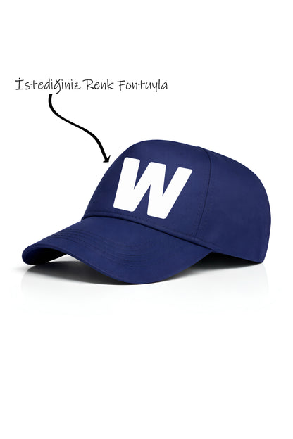 W Harfi Unisex Şapka