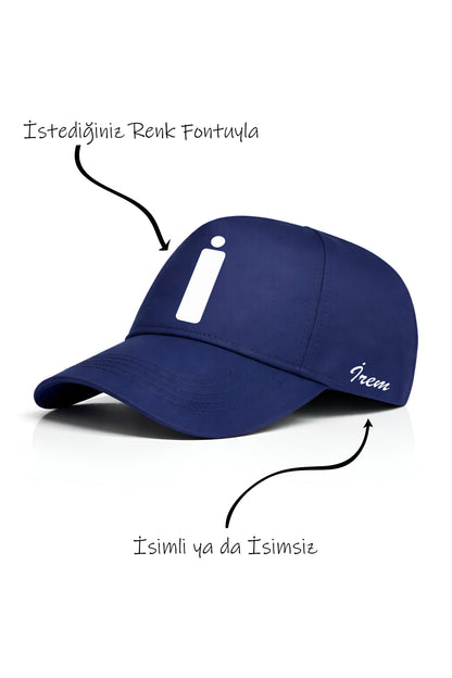 İ Harfi Unisex Şapka