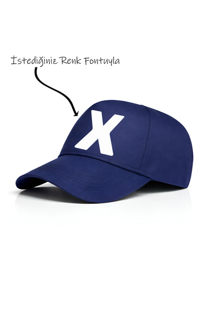 X Harfi Unisex Şapka