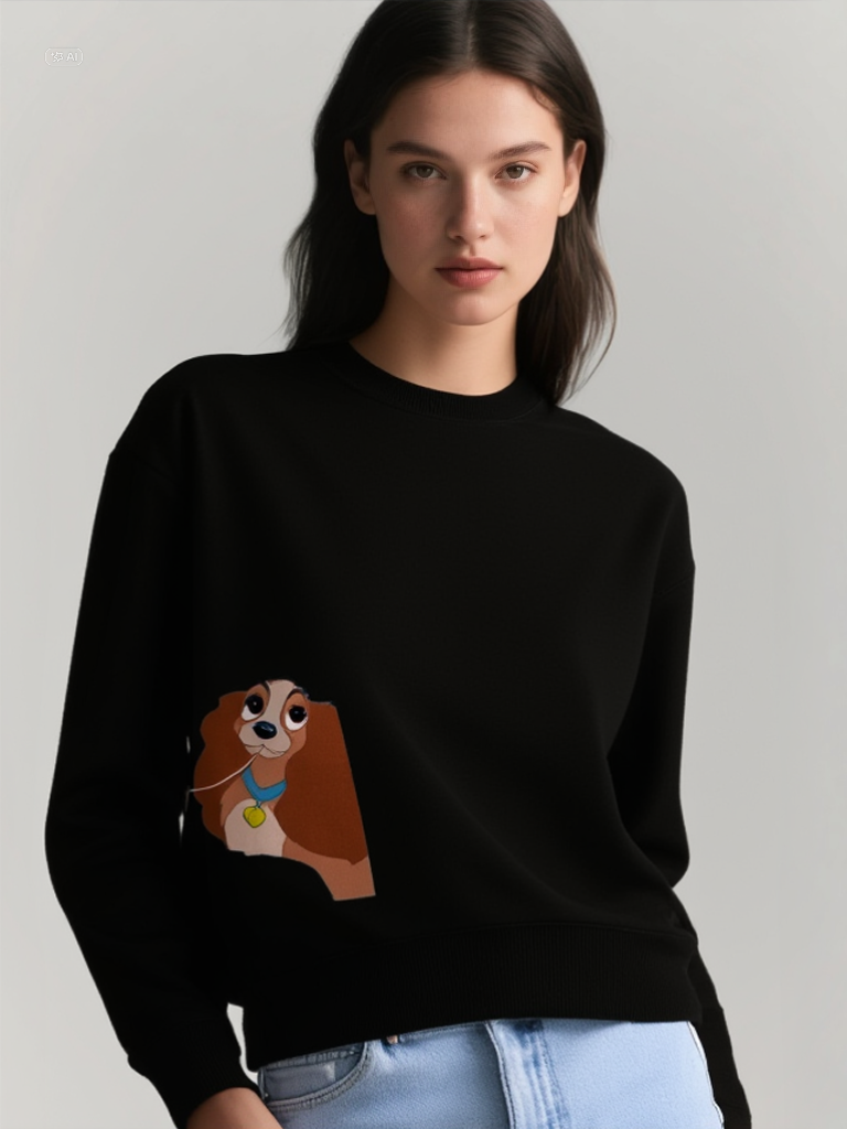 TRAMP & LADY COMBINATION SWEATSHIRT