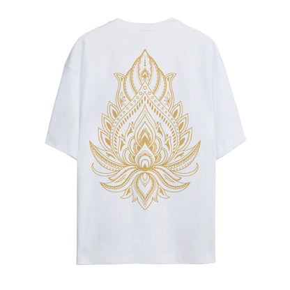 LOTUS OVERSIZED UNISEX T-SHIRT