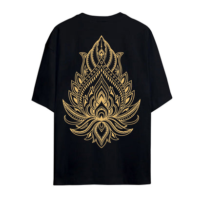 LOTUS OVERSIZED UNISEX T-SHIRT