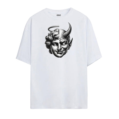 ANGEL & DEVIL OVERSIZED UNISEX T-SHIRT