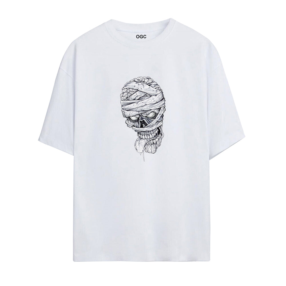 MUMMY HEAD OVERSIZED UNISEX T-SHIRT