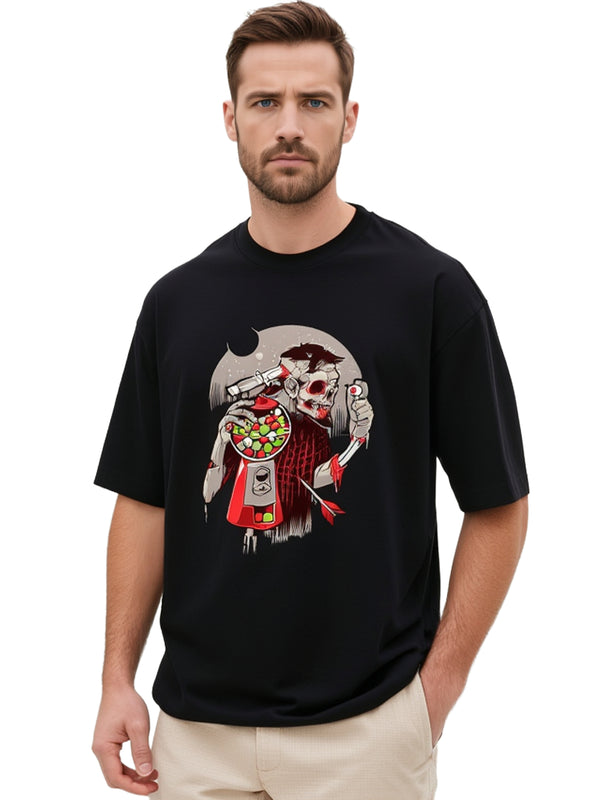 ÖLÜM OVERSİZED UNİSEX T-SHİRT