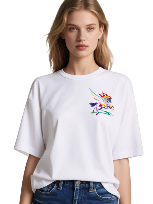 PEGASUS OVERSİZED UNİSEX T-SHİRT