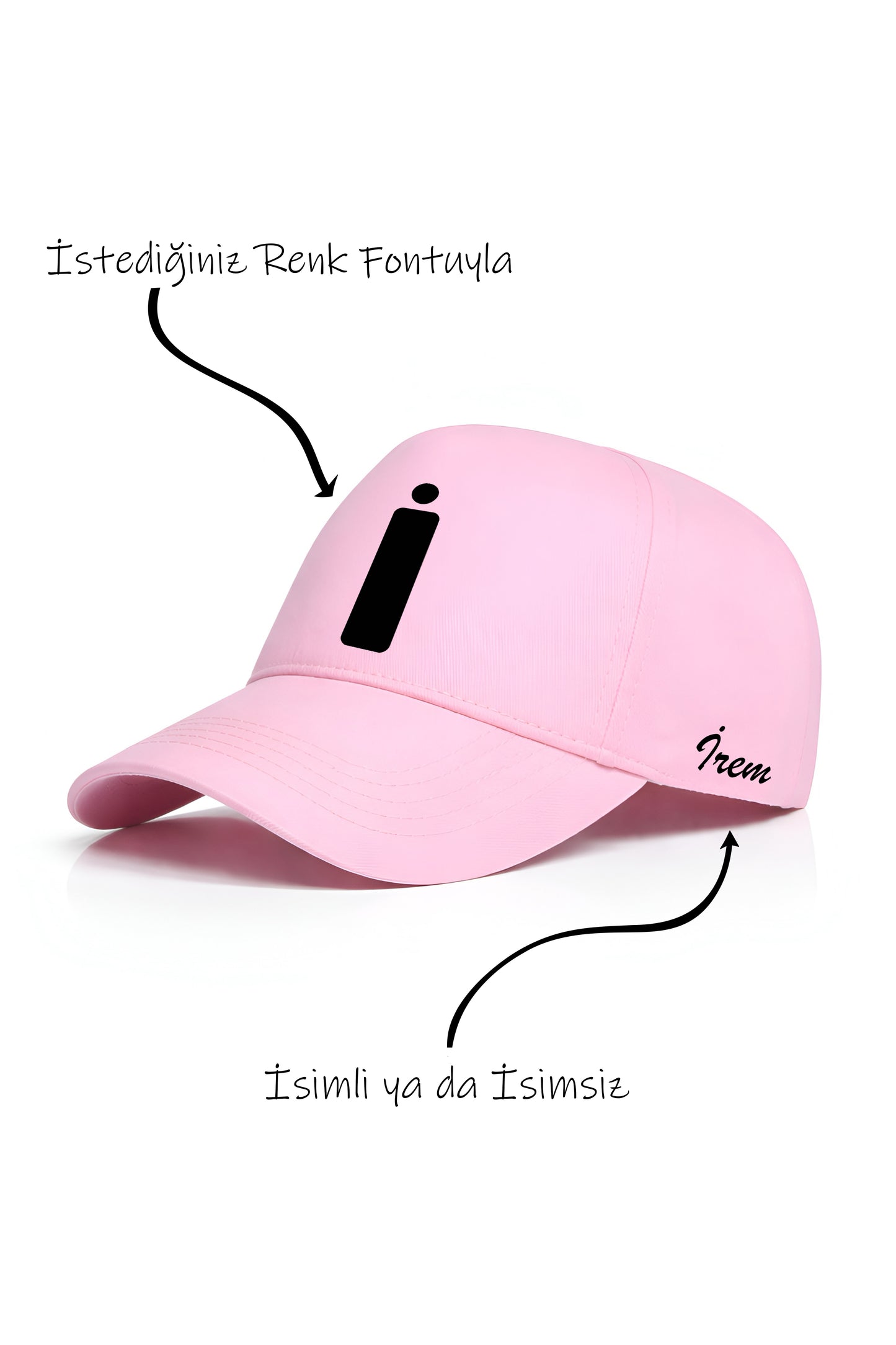İ Harfi Unisex Şapka
