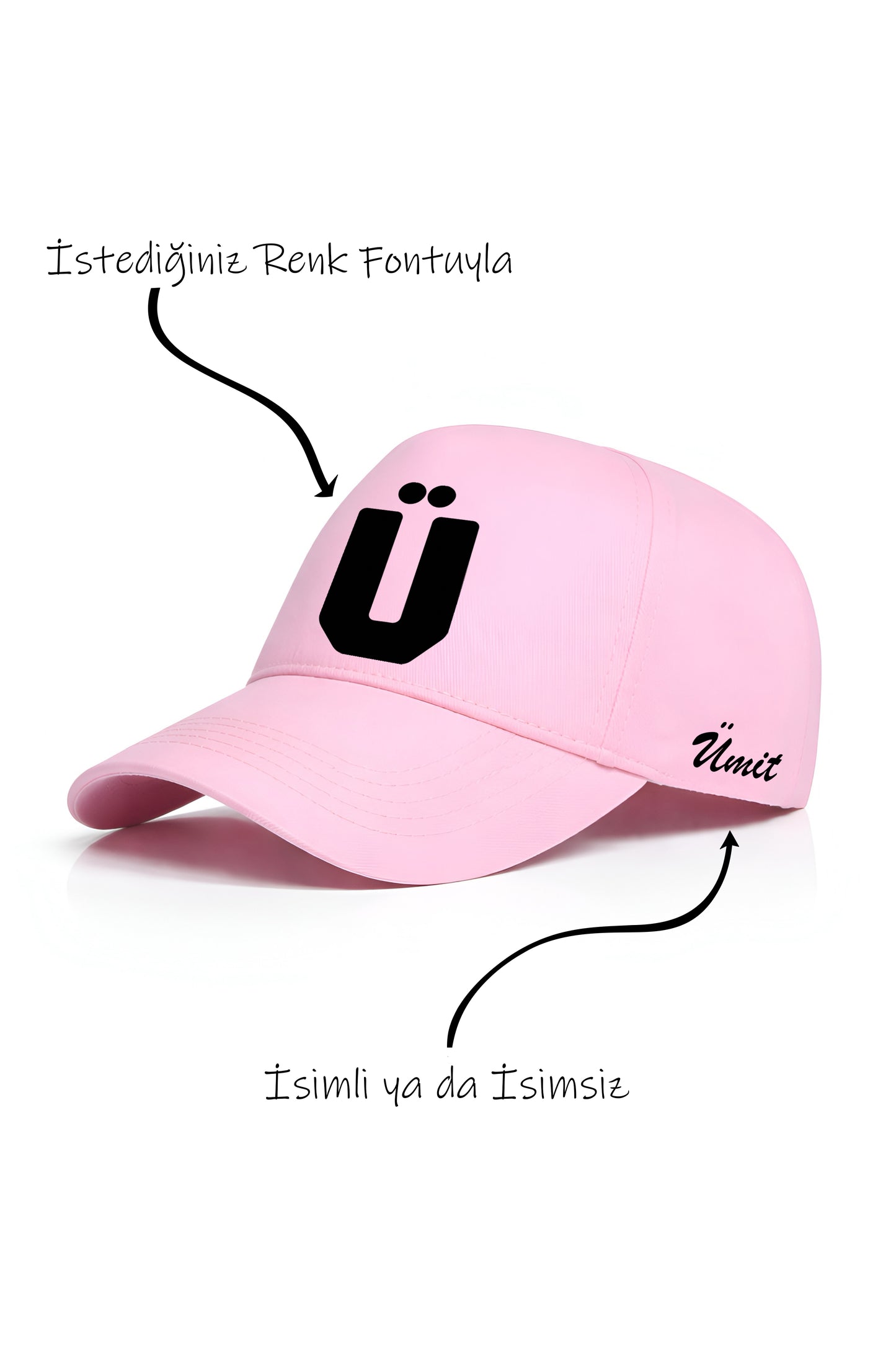 Ü Harfi Unisex Şapka
