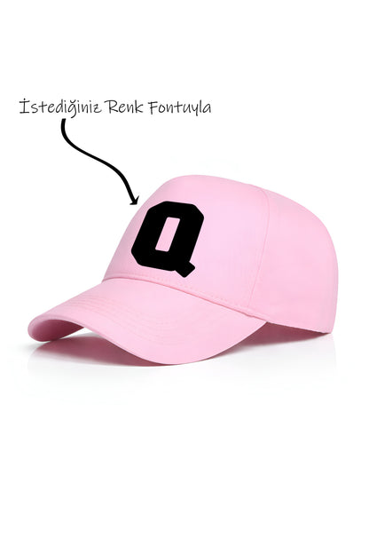Q Harfi Unisex Şapka