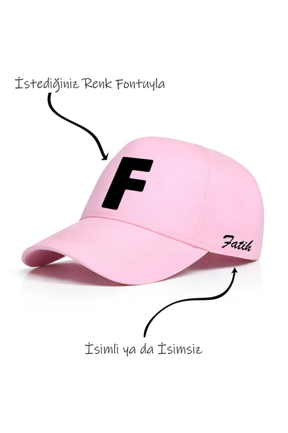 F Harfi Unisex Şapka