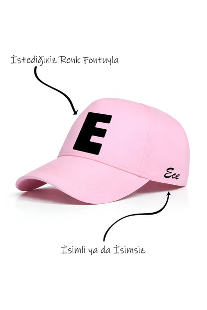 E Harfi Unisex Şapka