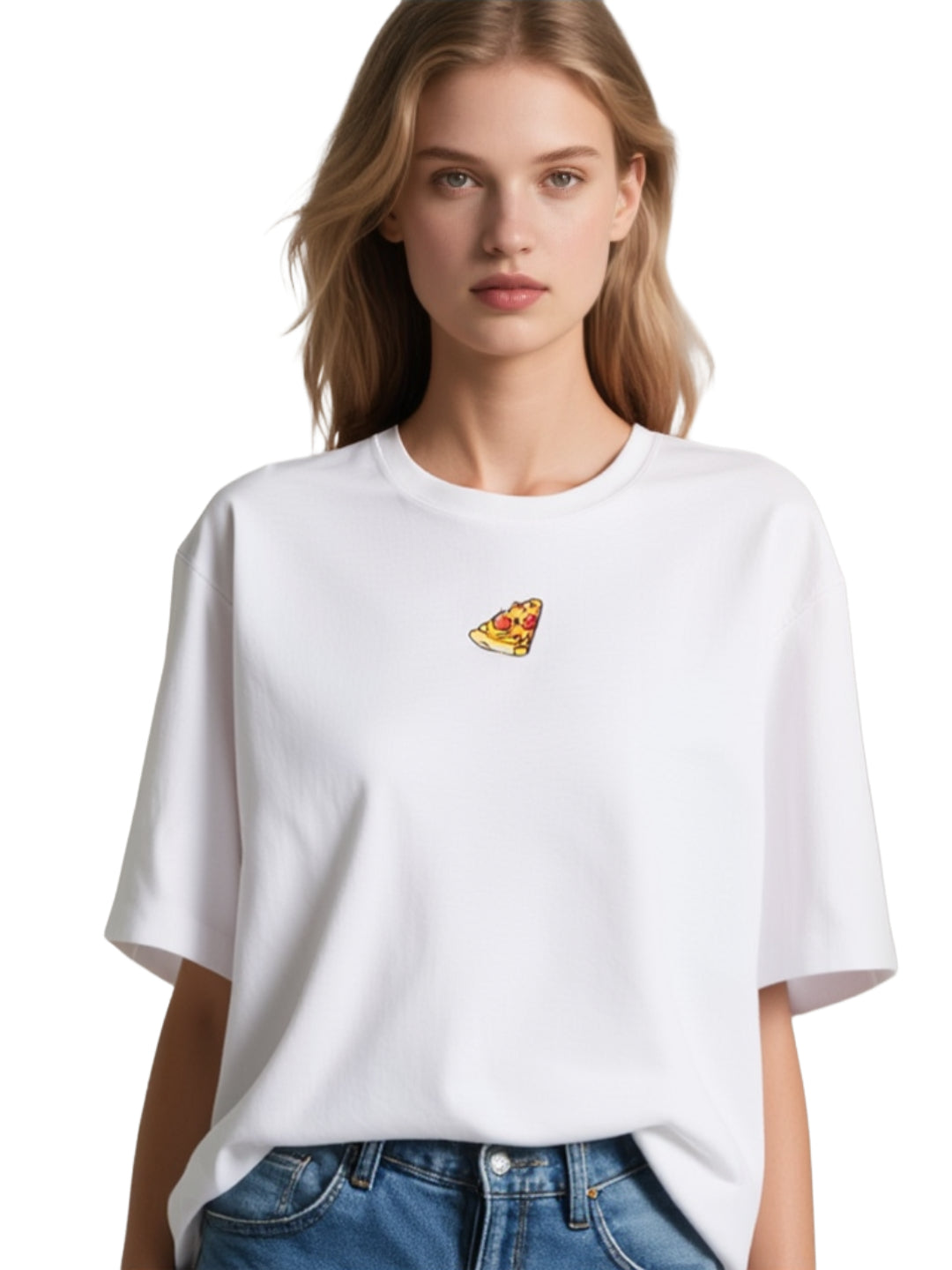 PİZZA OVERSİZED UNİSEX T-SHİRT