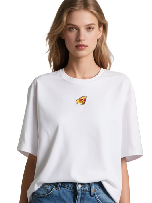 PİZZA OVERSİZED UNİSEX T-SHİRT
