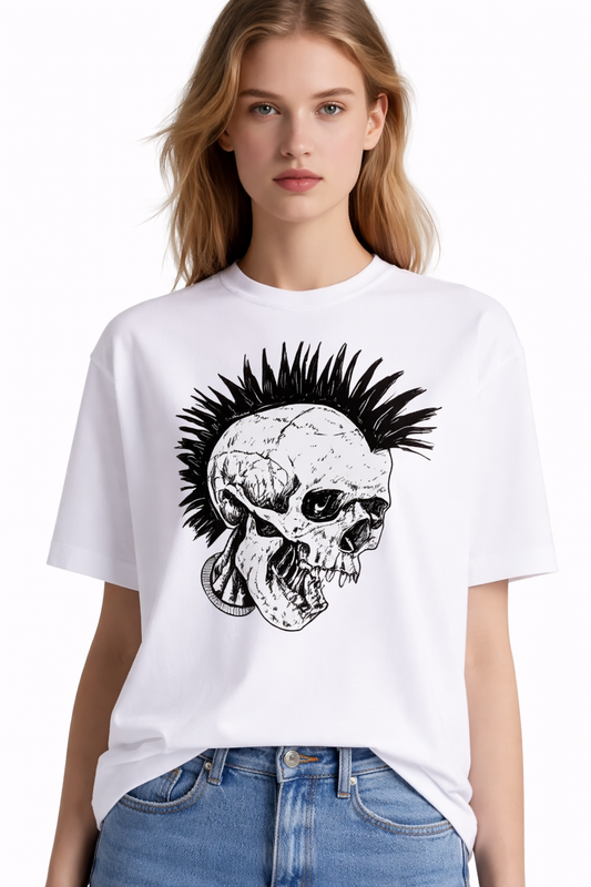 PUNK OVERSİZED UNİSEX T-SHİRT