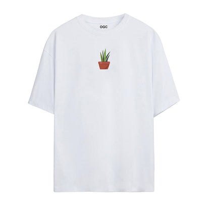 FLOWER POT OVERSIZED UNISEX T-SHIRT