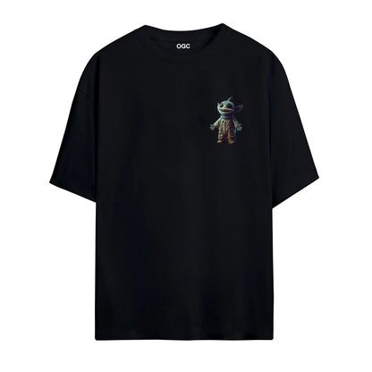 CUTE ALIEN OVERSIZED UNISEX T-SHIRT