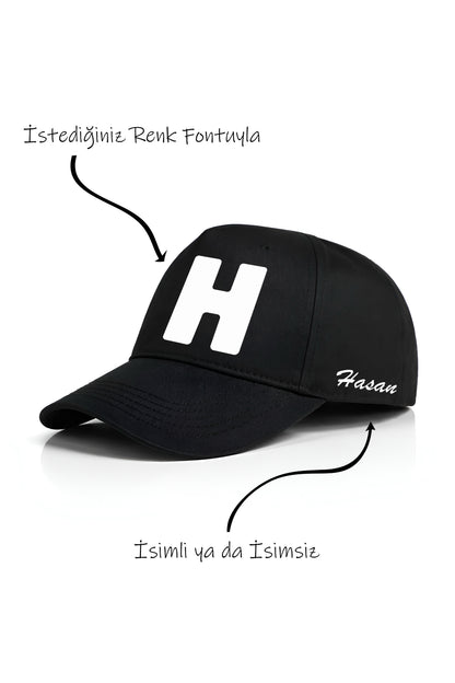 H Harfi Unisex Şapka