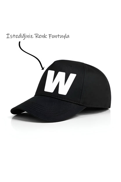 W Harfi Unisex Şapka