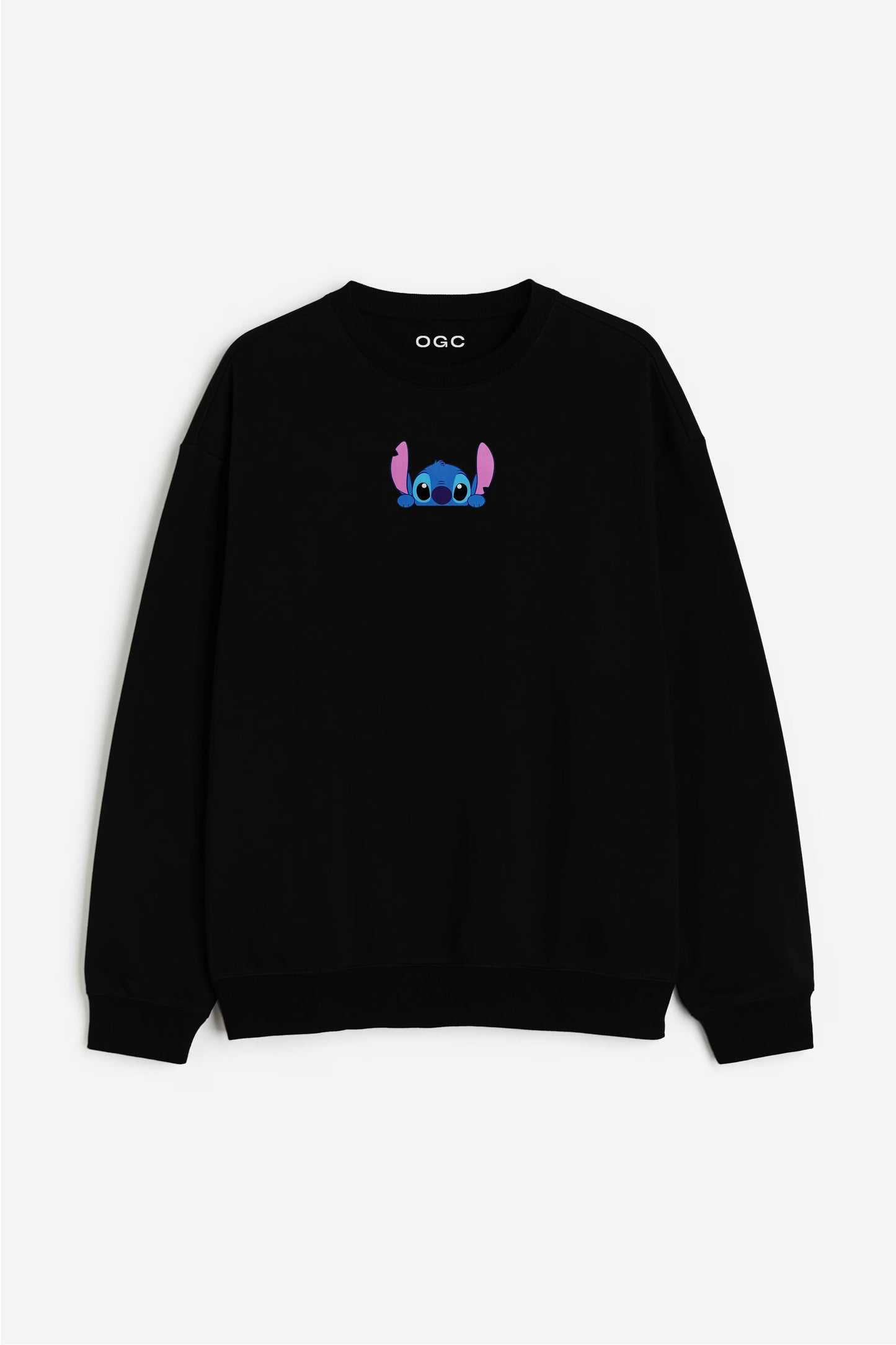STITCH & ANGEL COMBINATION SWEATSHIRT