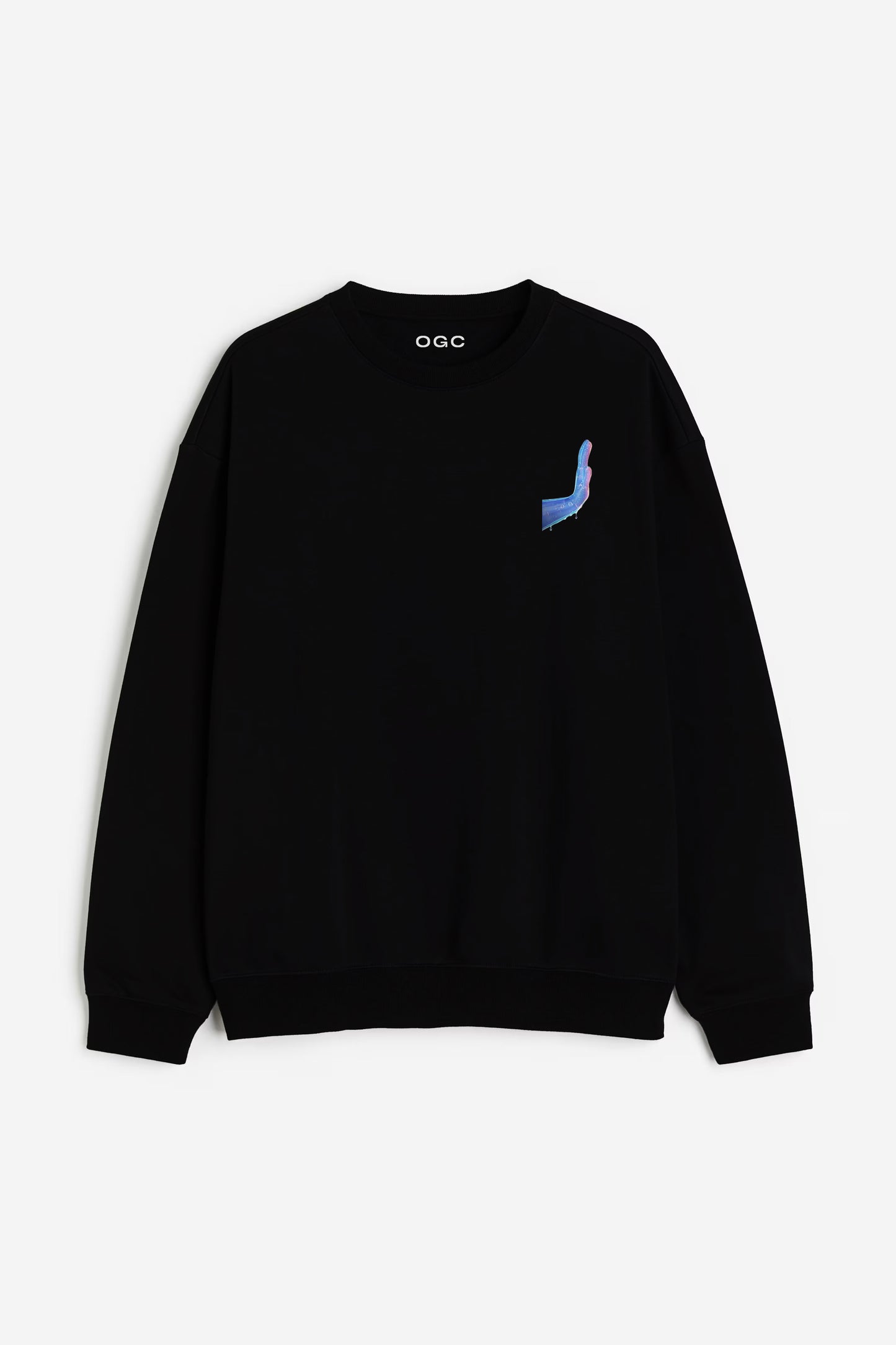 WATER & FIRE COMBINATION SWEATSHIRT
