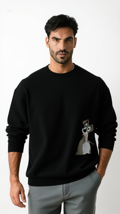 TRAMP & LADY COMBINATION SWEATSHIRT
