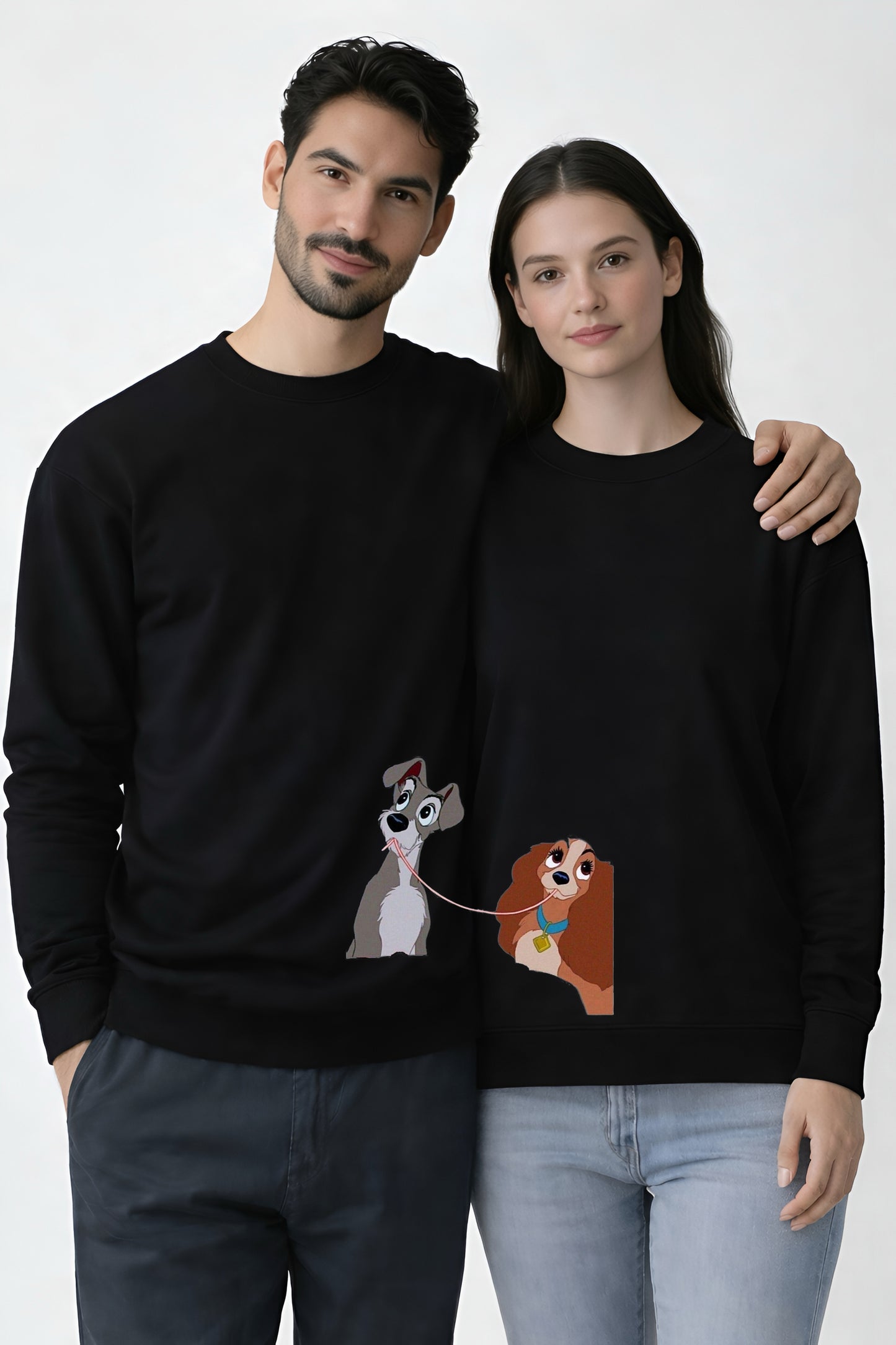 TRAMP & LADY COMBINATION SWEATSHIRT