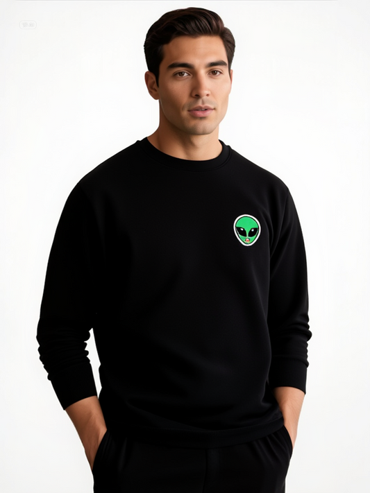 STİCKER UZAYLI UNİSEX SWEATSHİRT