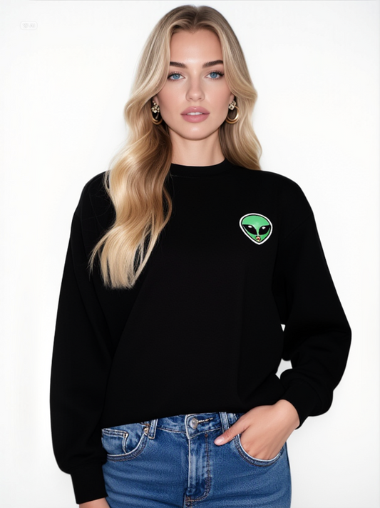 STİCKER UZAYLI UNİSEX SWEATSHİRT