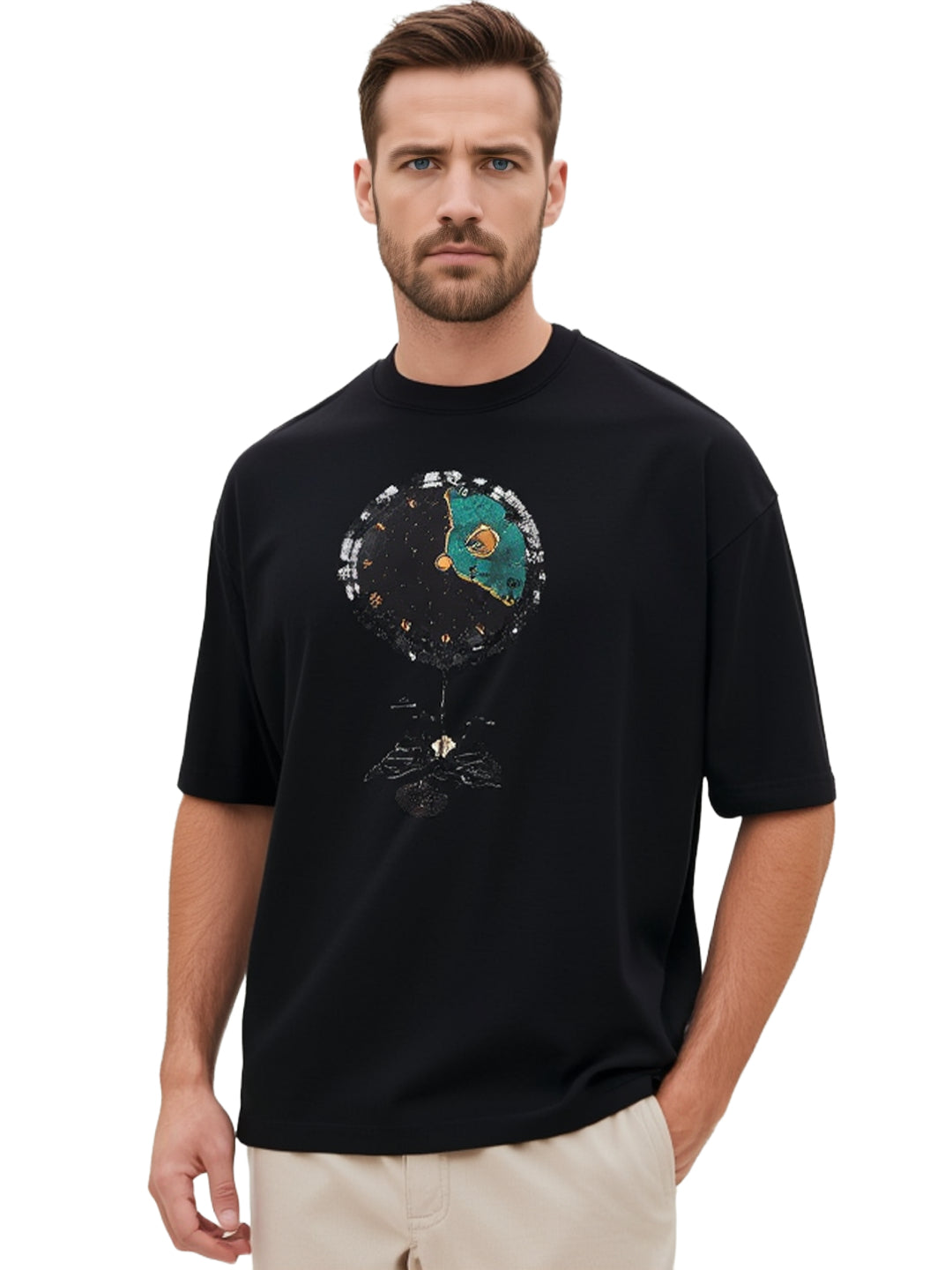 TIME OVERSIZED UNISEX T-SHIRT