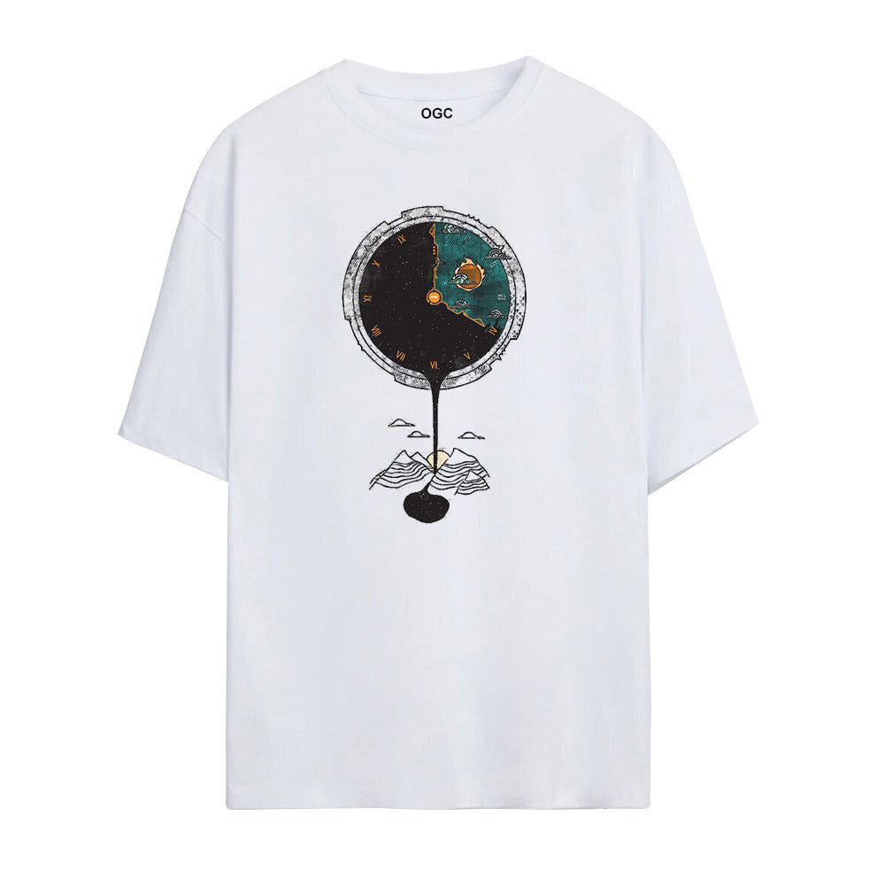 TIME OVERSIZED UNISEX T-SHIRT