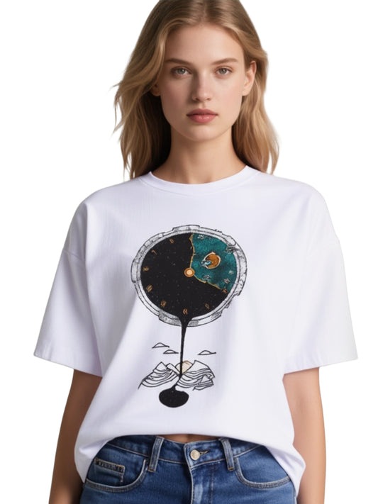 ZAMAN OVERSİZED UNİSEX T-SHİRT